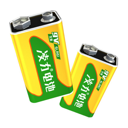 凌力9v電池,萬能表干電池,煙霧報(bào)警器,話筒麥克風(fēng)通用